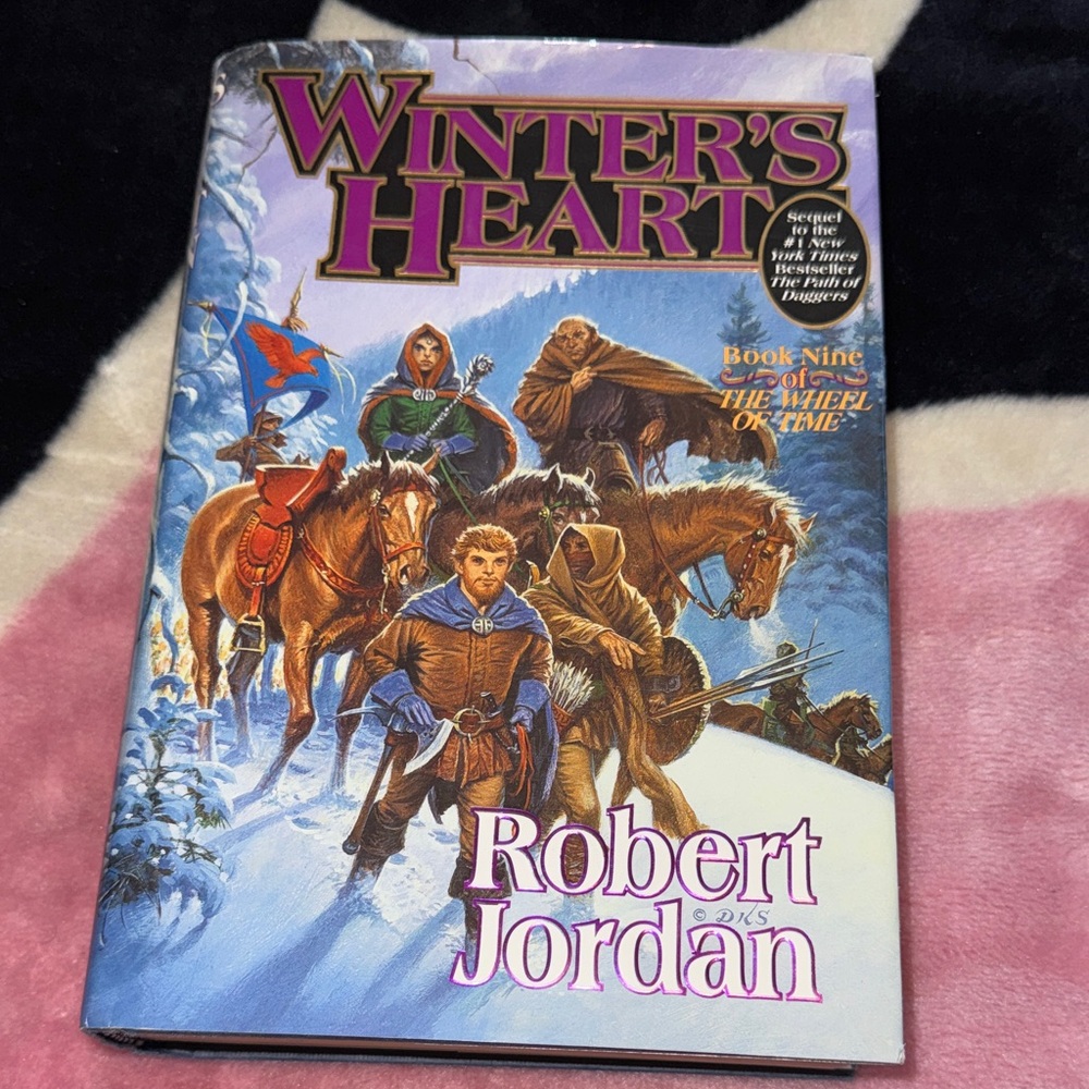 Wheel Of Time Winter's Heart Hardcover Book 9